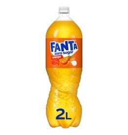 Fanta Orange Zero 2L (British)