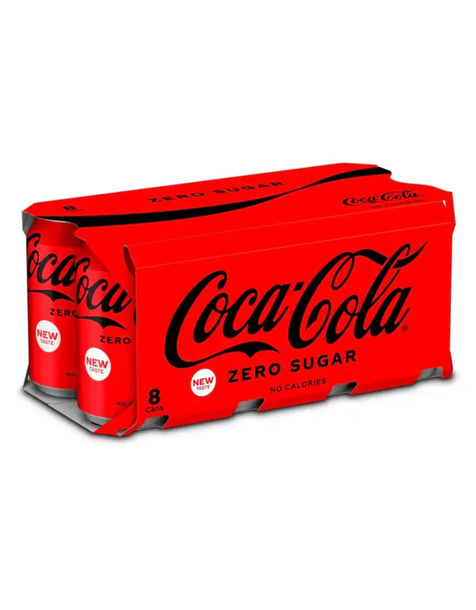 Coca Cola Zero 8 Pack 330ml (British)