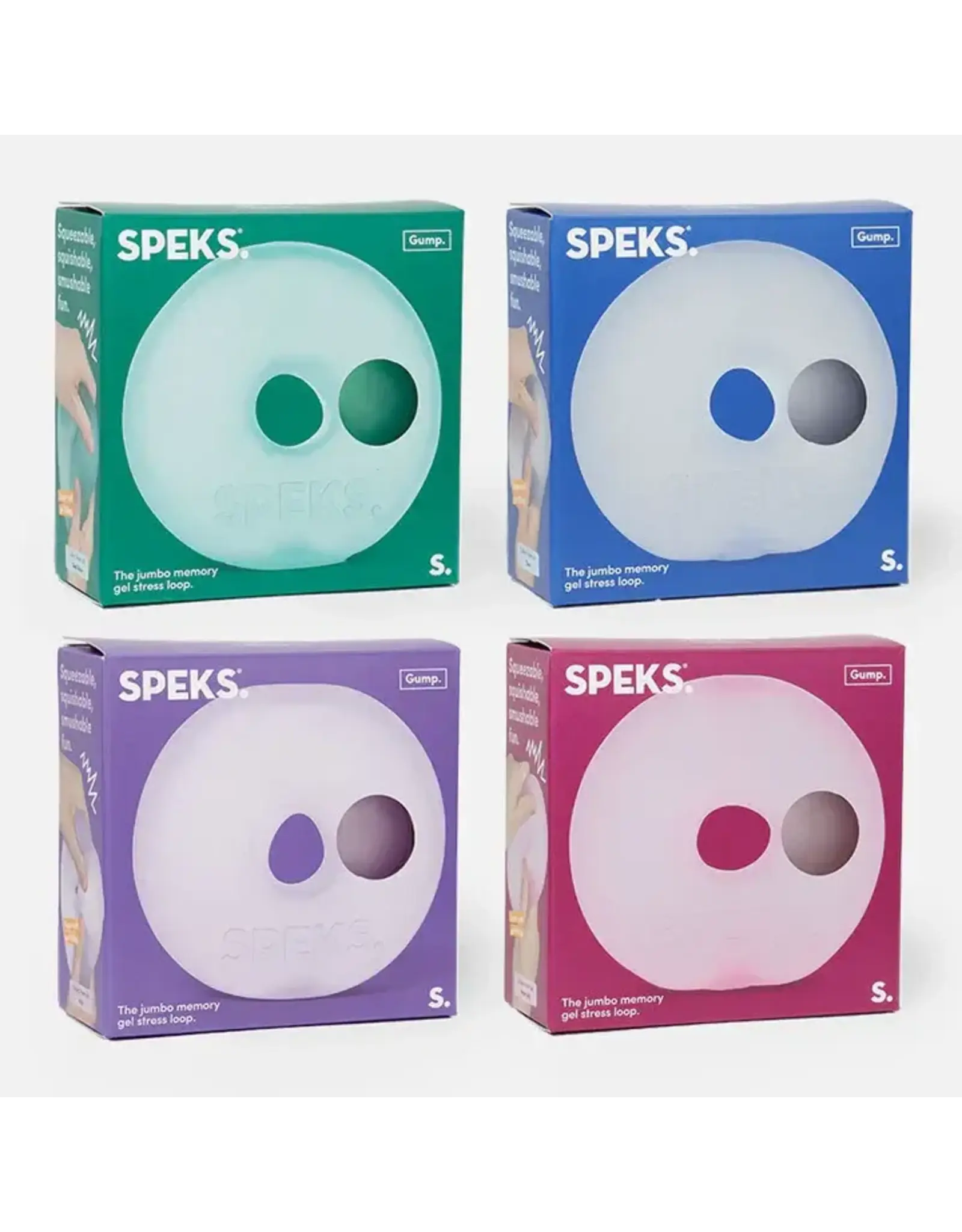 SPEKS. SPEKS Gump Jumbo Loop Memory Gel Stress Ball