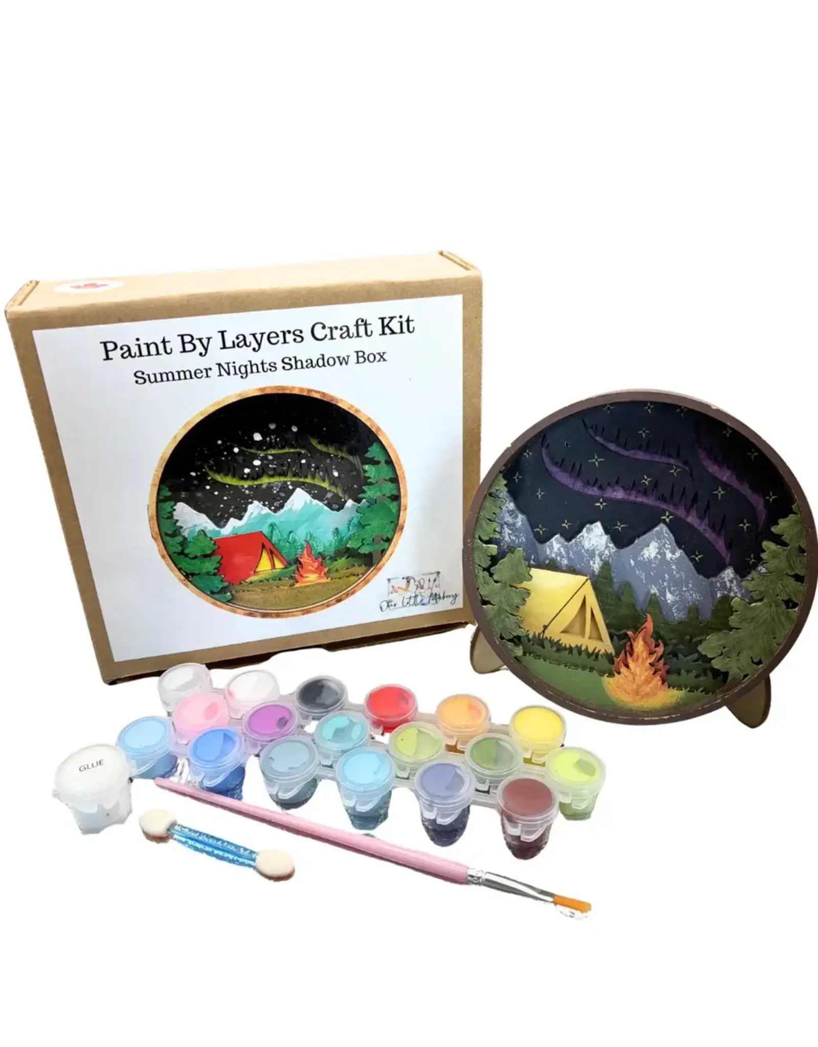 Summer Nights Shadow Box Kit