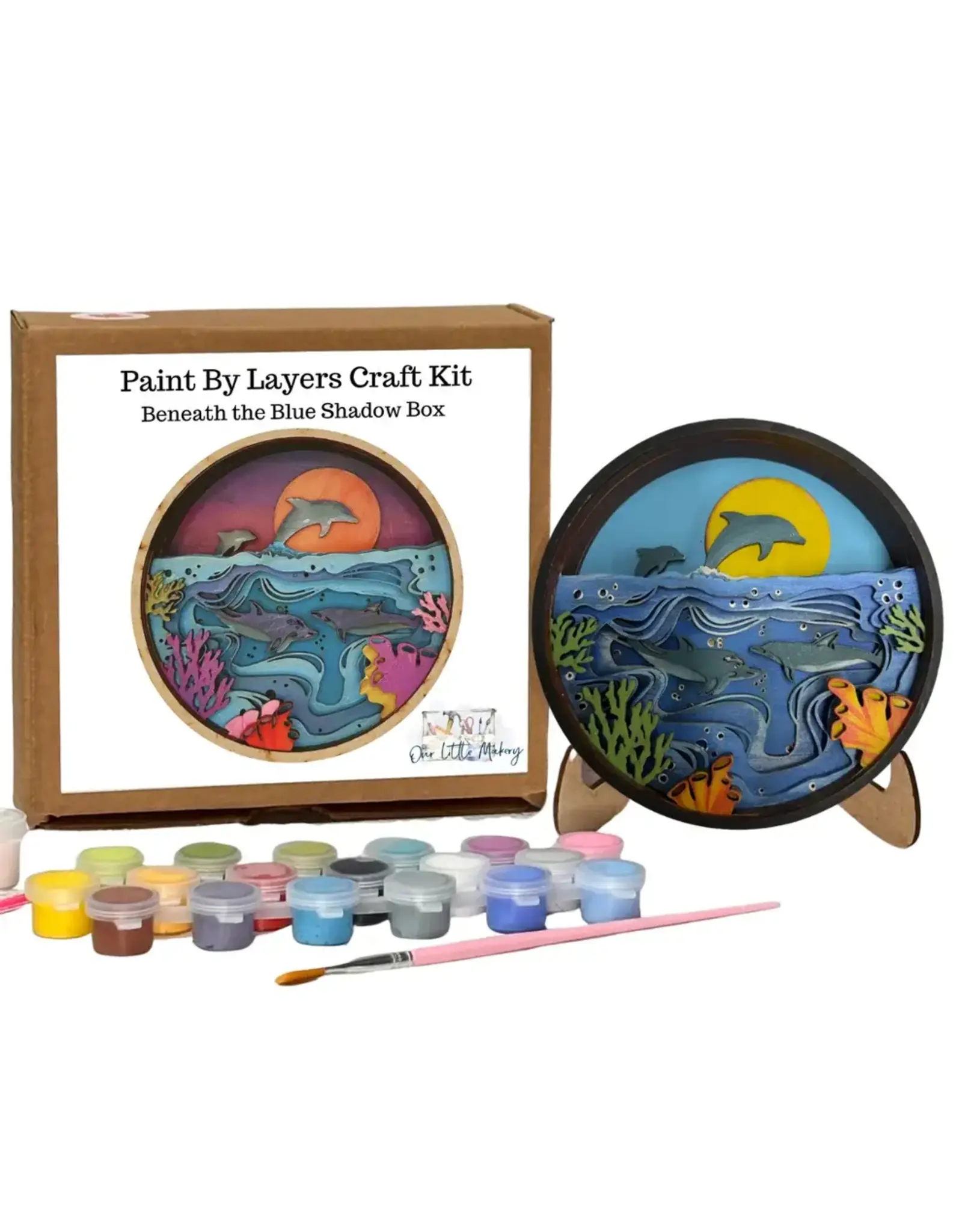 Beneath the Blue Shadow Box Kit