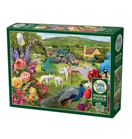 Cobble Hill Little Lambs Rose Garden 1000pc