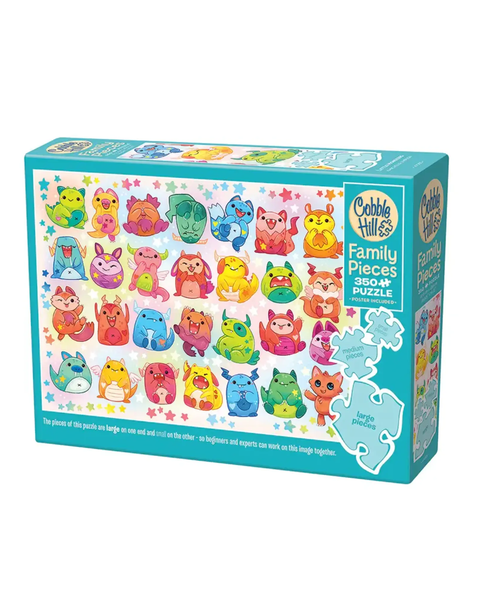 Cobble Hill Little Monsters 350pc Family Puzzle