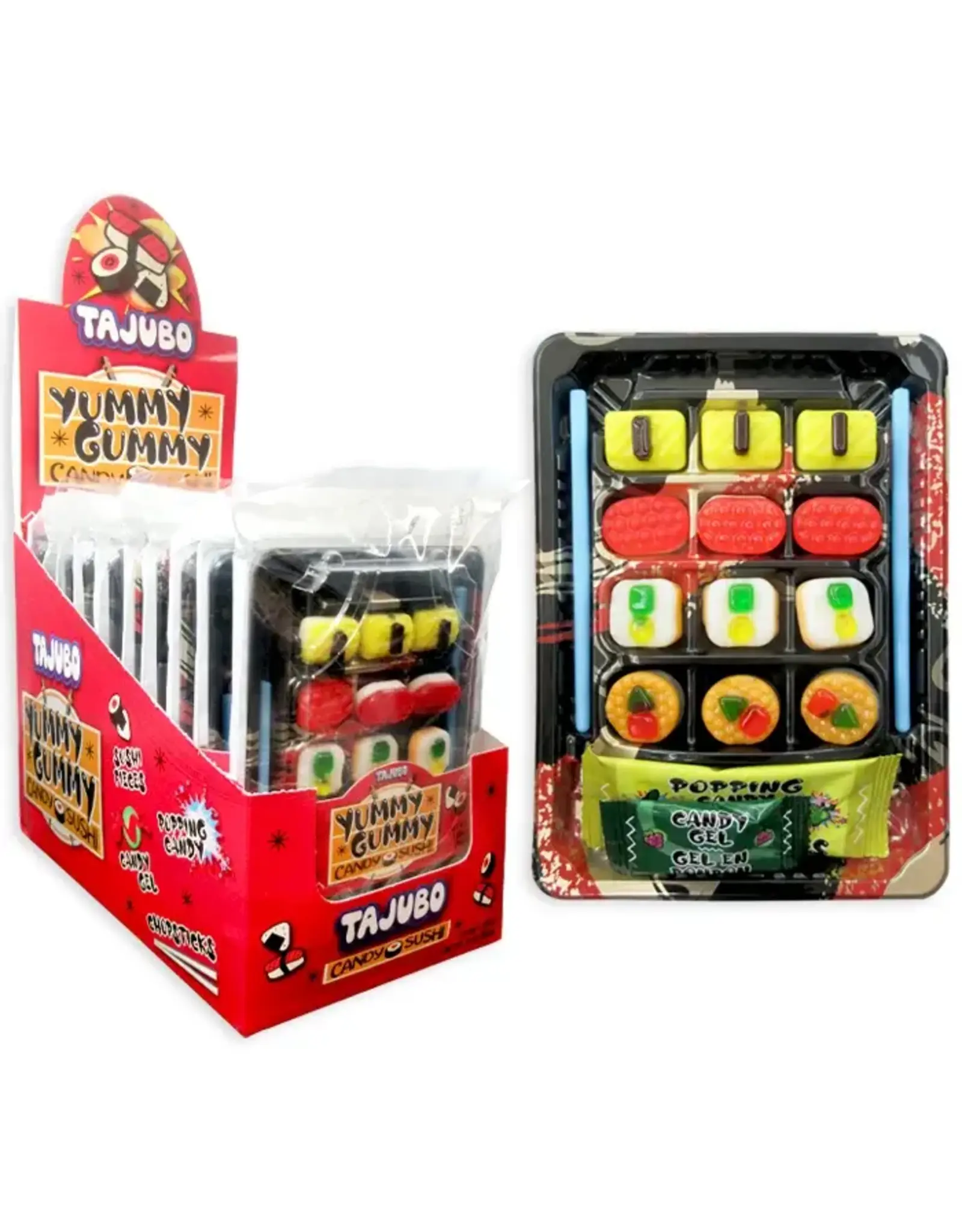 Tajubo Sushi Gummy Gel and Popping Candy