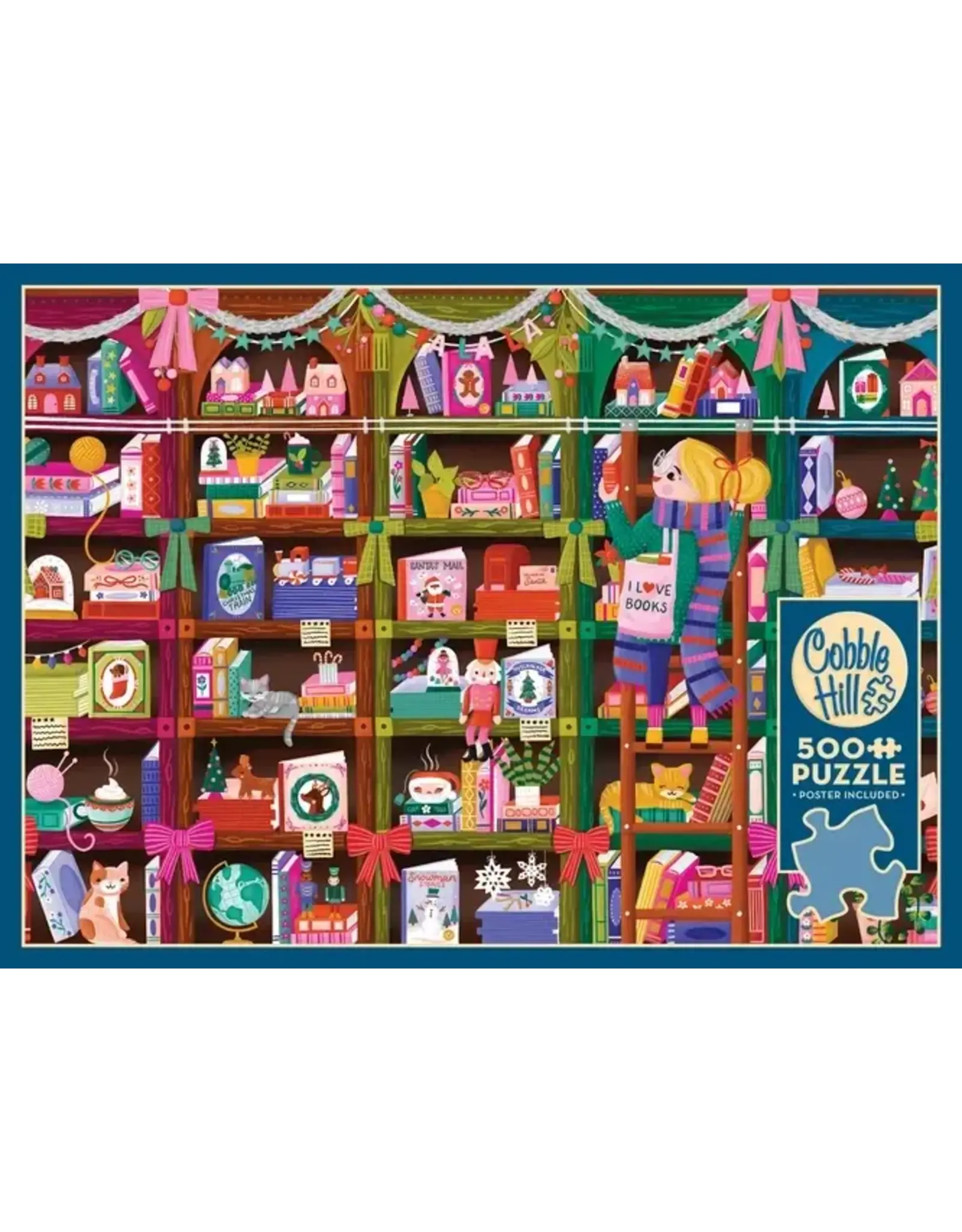 Cobble Hill Holiday Browsing 500pc