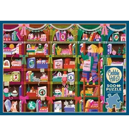 Cobble Hill Holiday Browsing 500pc