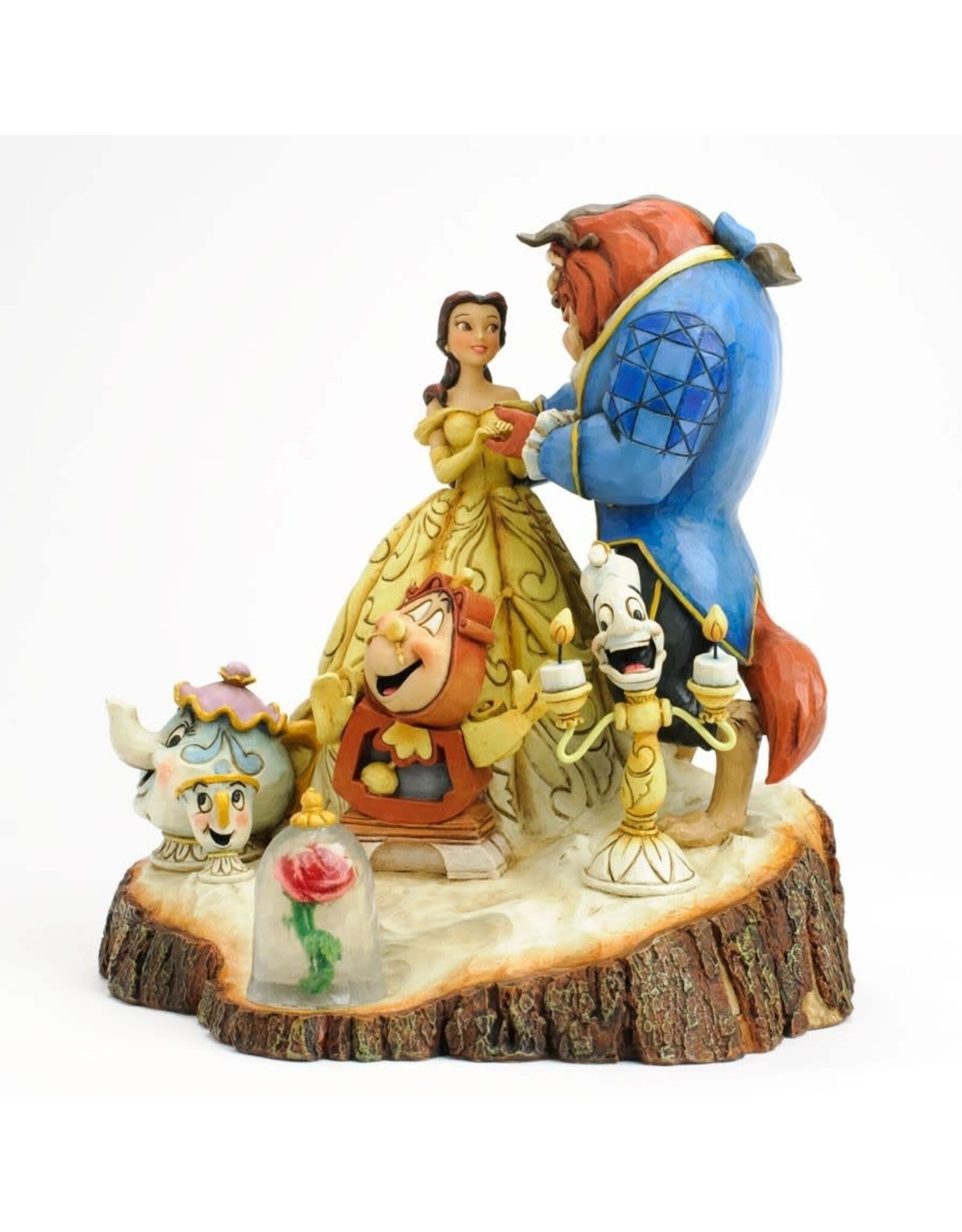 Jim Shore Carved By Heart Beauty and the Beast