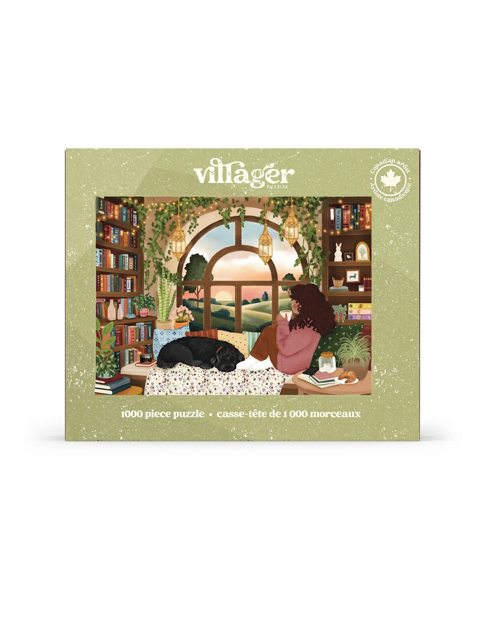 Villager Puzzles Book Nook 1000pc