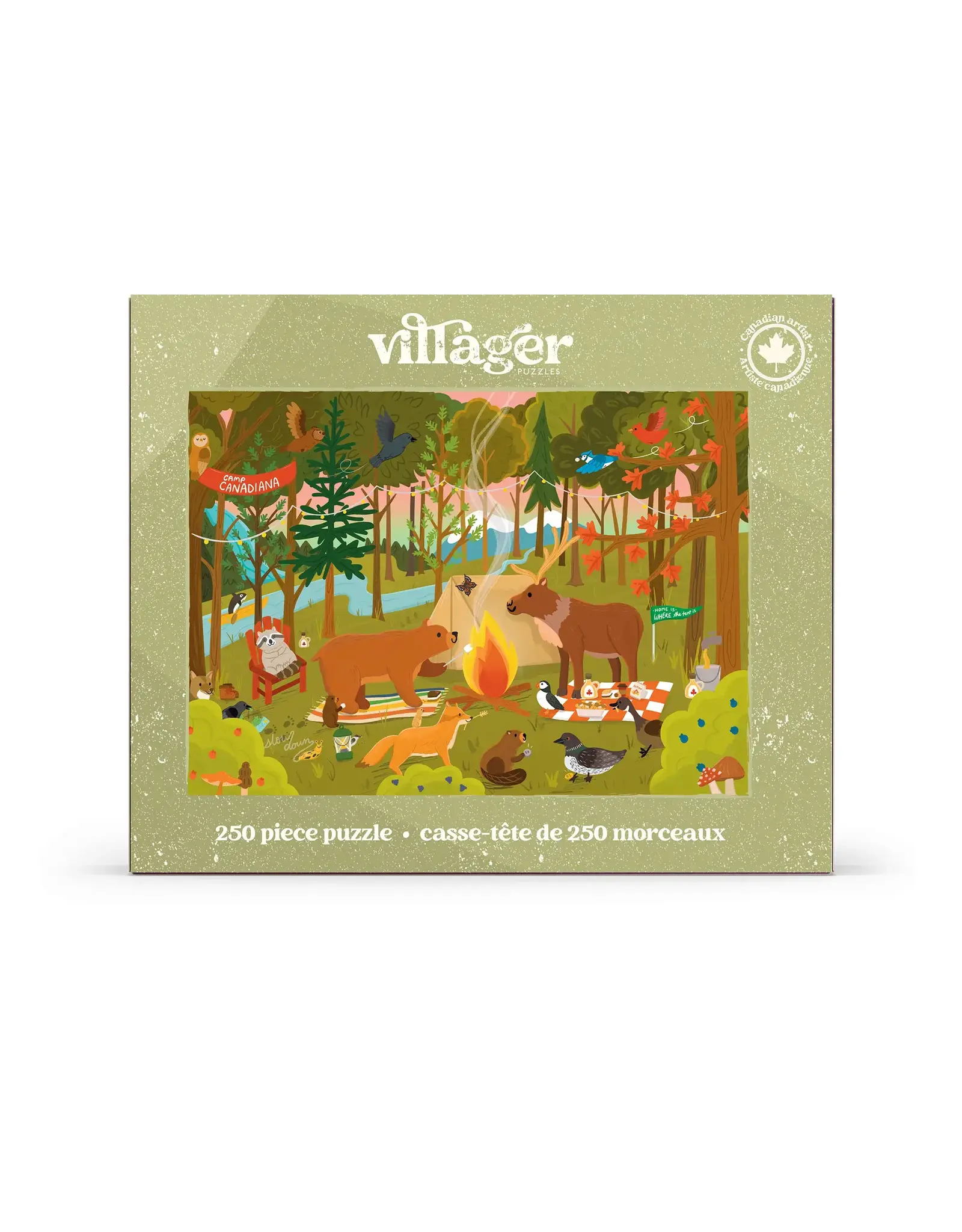 Villager Puzzles Camp Canadiana 250pc