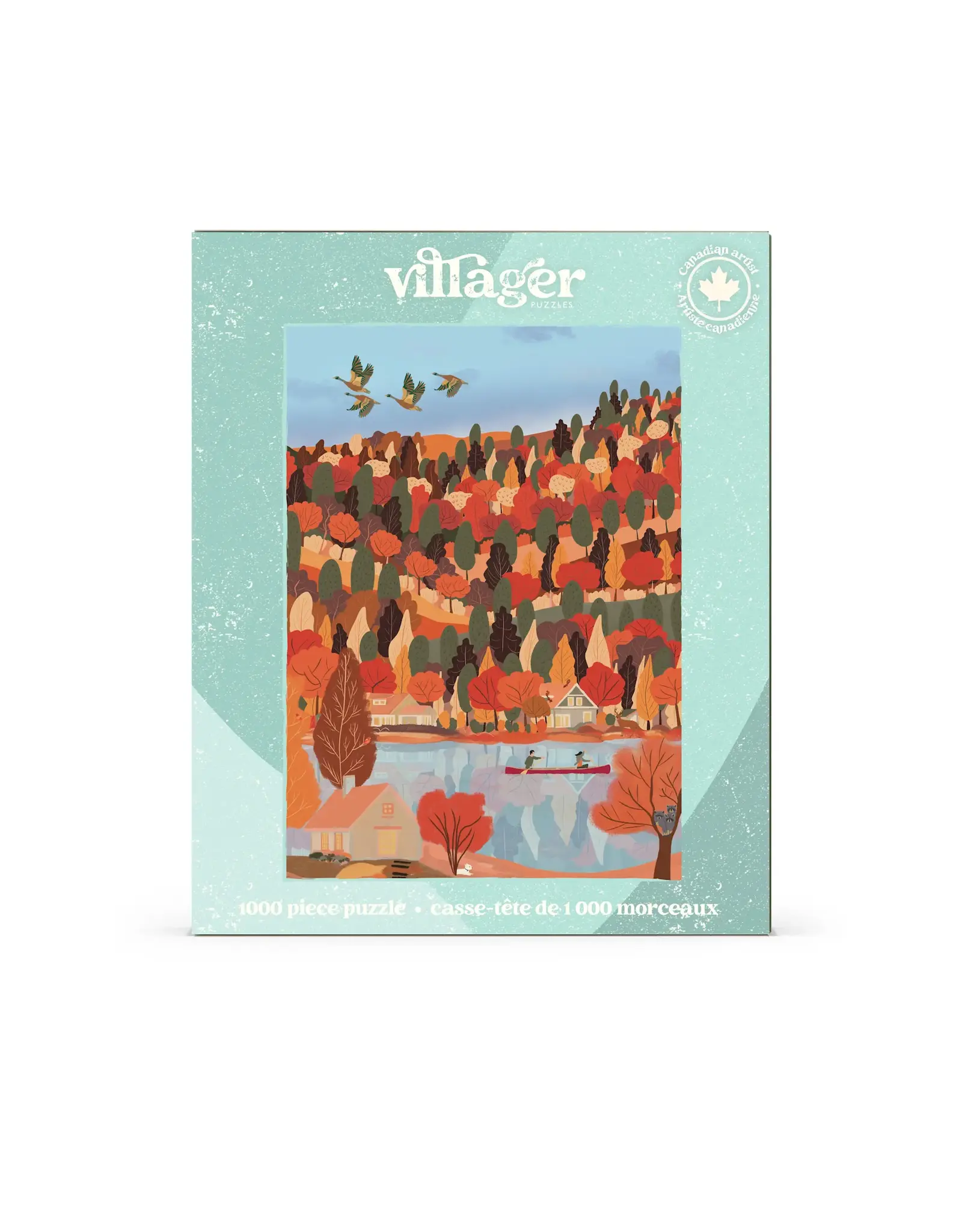 Villager Puzzles Changing Seasons 1000pc