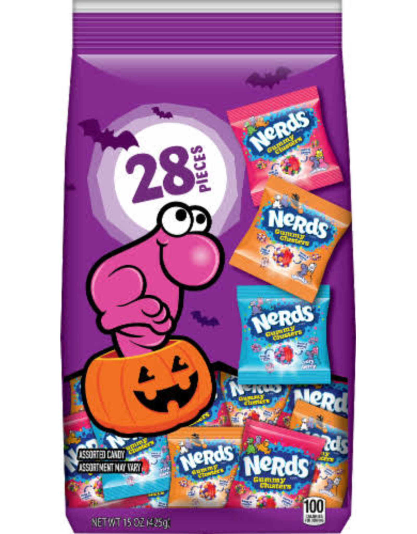 Halloween Nerds Gummy Cluster Variety Mix