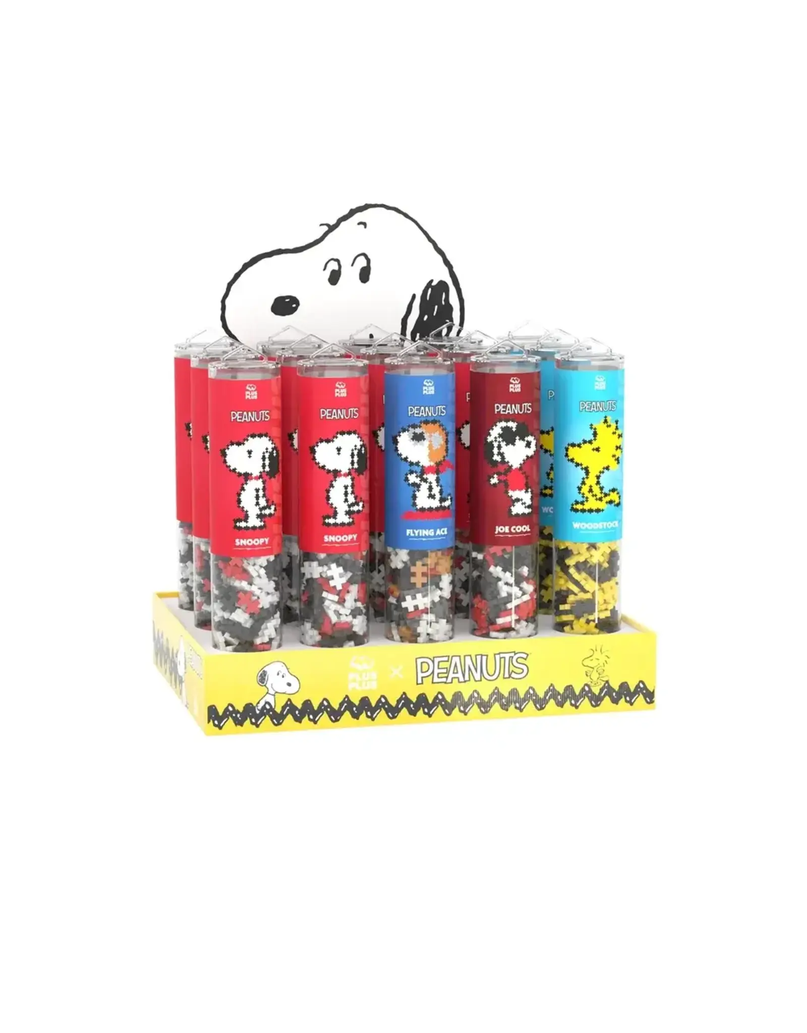 Plus-Plus Peanuts Puzzle By Number Assorted