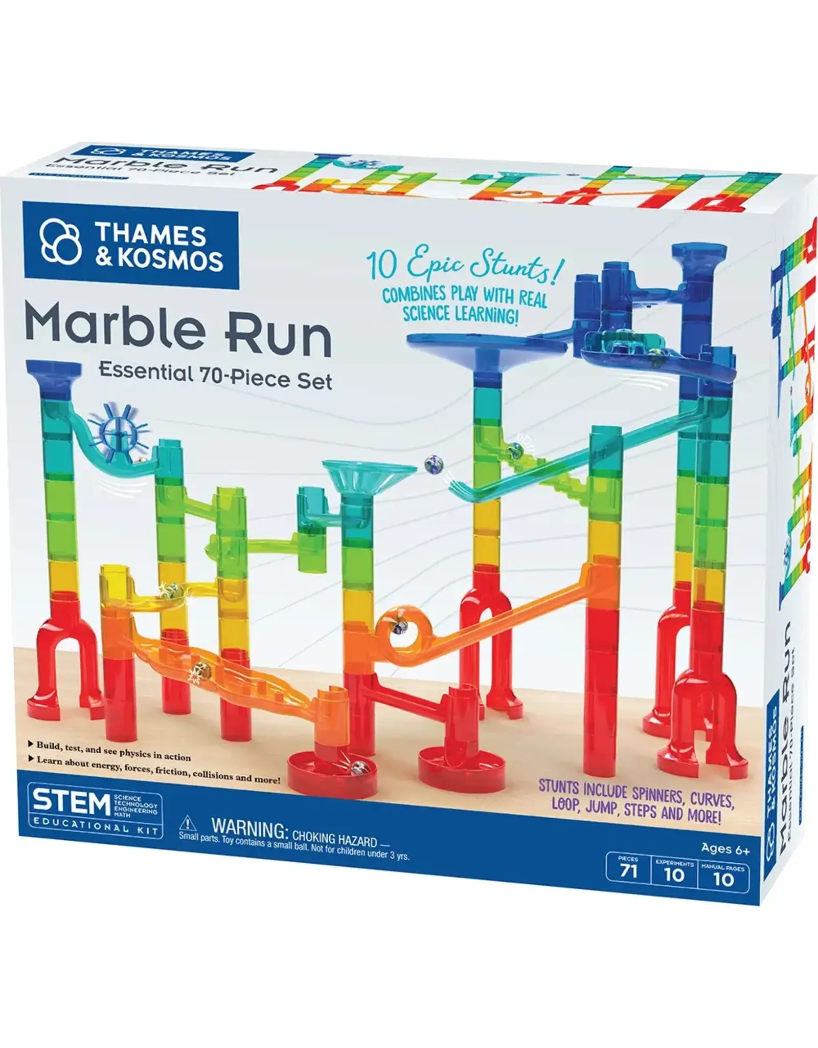 Thames & Kosmos Marble Run - Essential 70-Piece Set