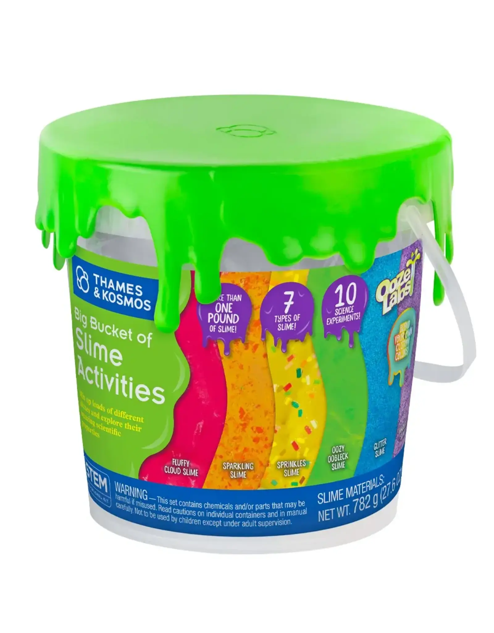 Thames & Kosmos Ooze Labs: Big Bucket of Slime Activities