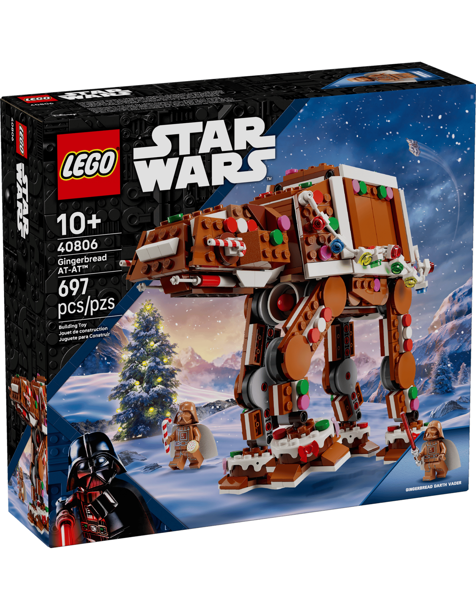 Lego Gingerbread AT-AT Walker