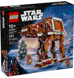 Lego Gingerbread AT-AT Walker