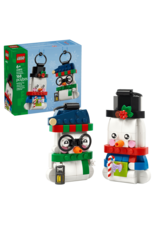 Lego Snowman Ornaments
