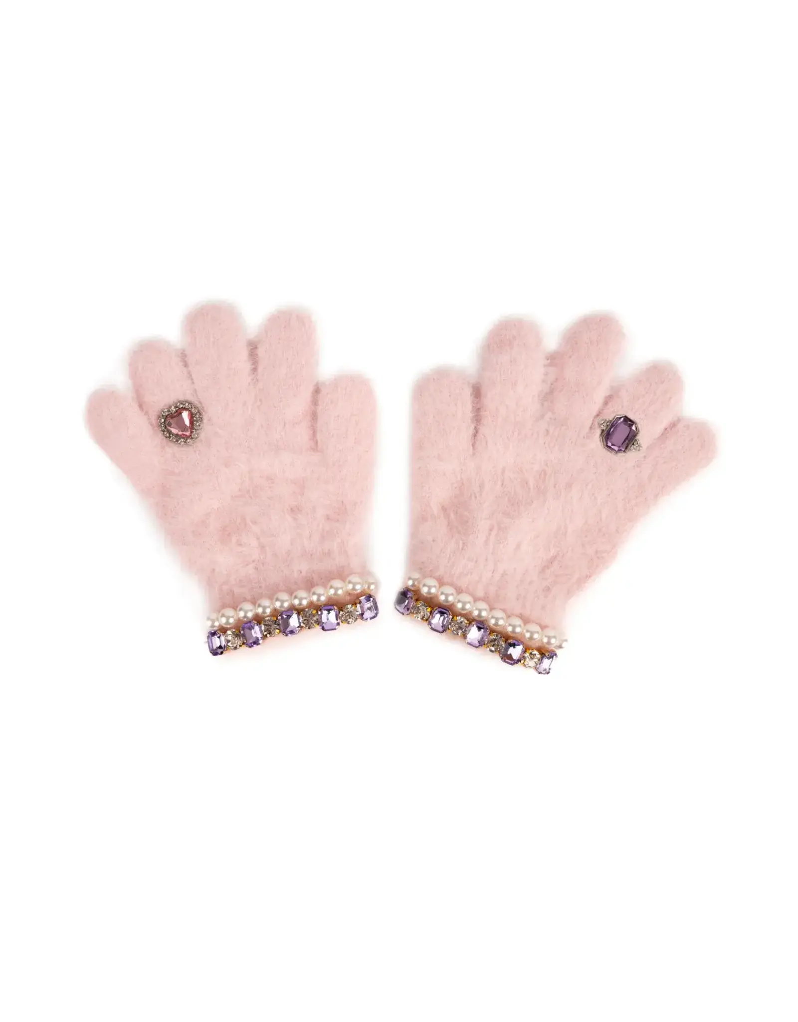 Great Pretenders Light Pink Boujee Bijou Gloves