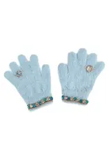 Great Pretenders Light Blue Boujee Bijou Gloves