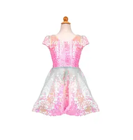 Great Pretenders Sorbet Swirl Skater Dress, Size 7/8