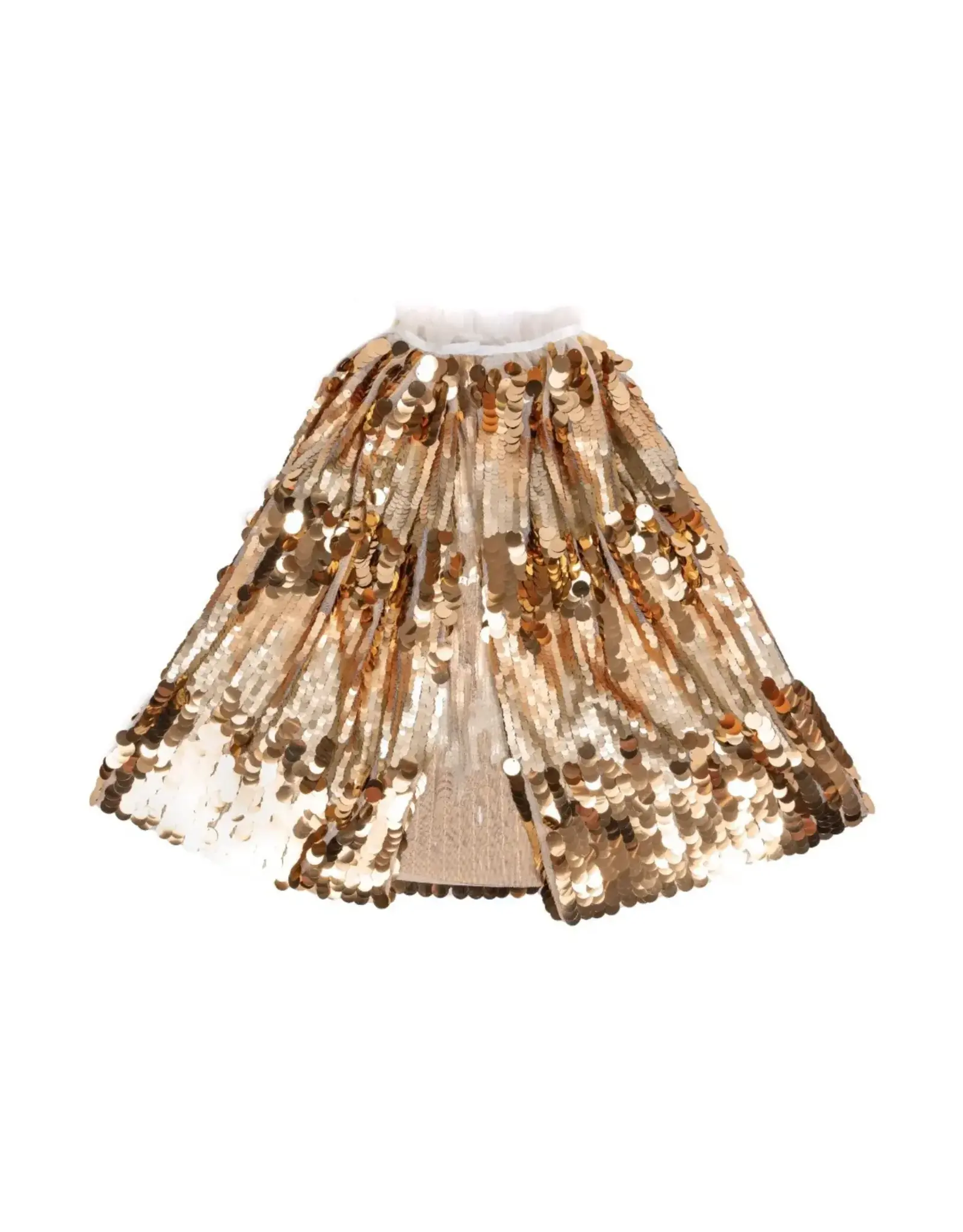 Great Pretenders The 5th Avenue Pailette Cape, Gold, Size 4-6