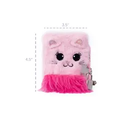 Great Pretenders Kitty Furry Friends Journal with Lock & Pen