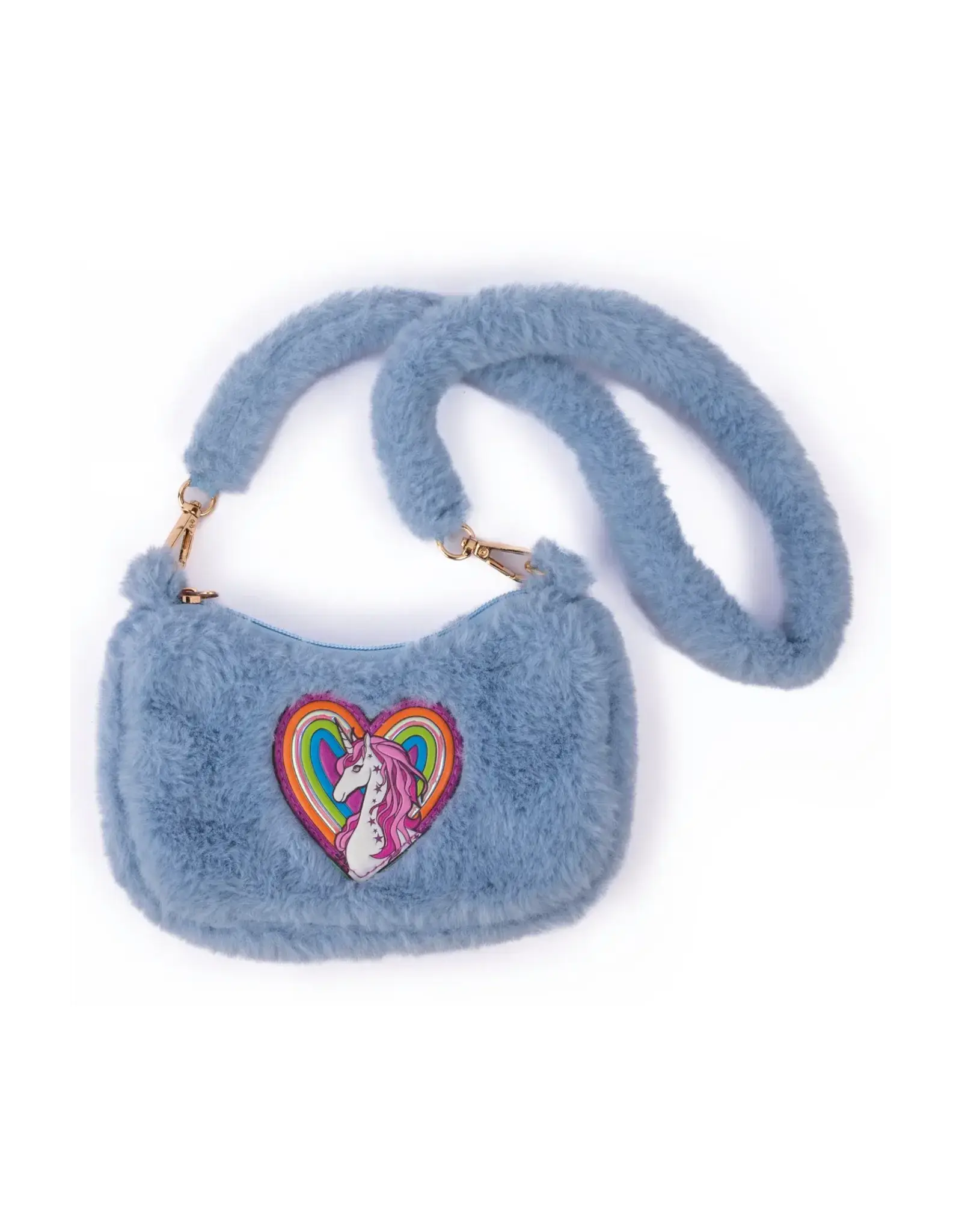 Great Pretenders Rainbow Cuddle Crossbody Periwinkle