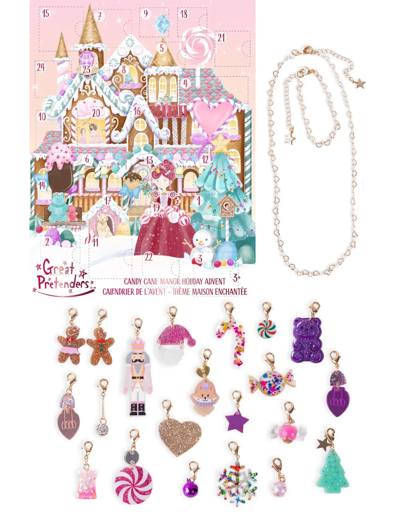 Great Pretenders Candy Cane Manor Holiday Advent Calendar