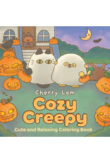Cozy Creepy Cute and Relaxing Coloring Book [A Halloween Coloring Book]