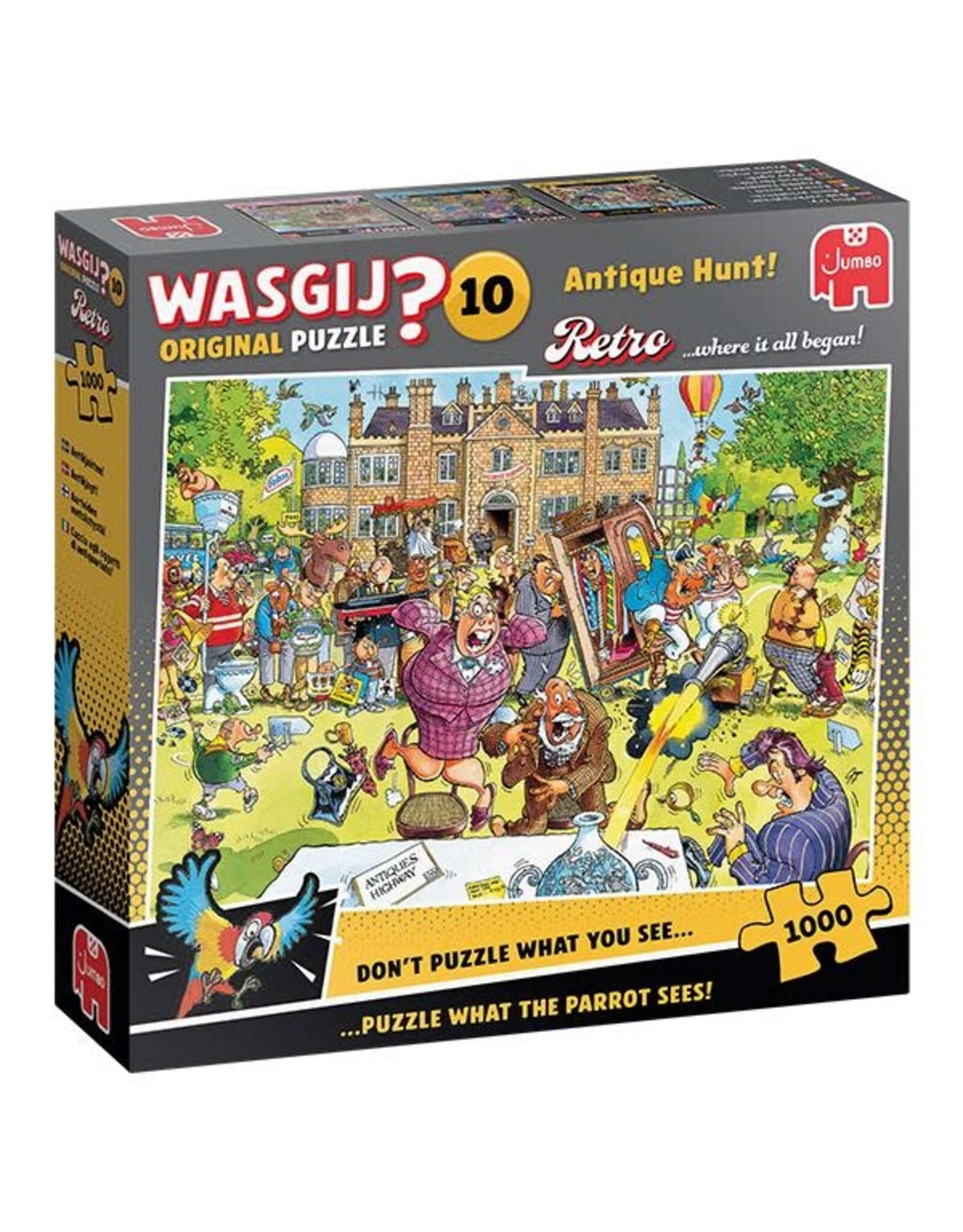 Jumbo Wasgij Original Retro #10 - Antique Hunt! 1000pc