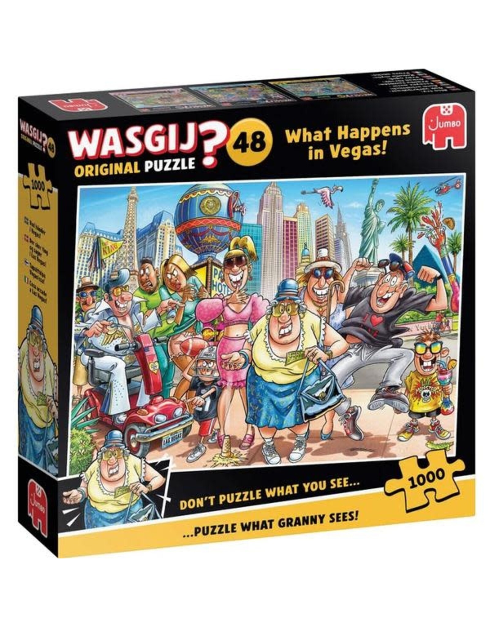 Jumbo Wasgij Original #48 - What happens in Vegas! 1000pc