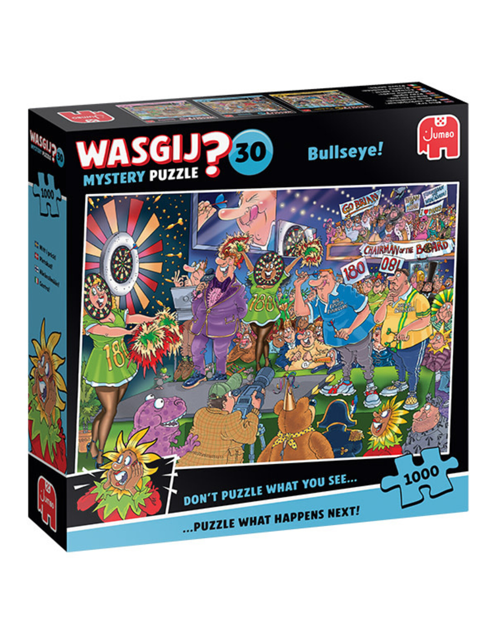 Jumbo Wasgij Mystery #30 - Bullseye! 1000pc