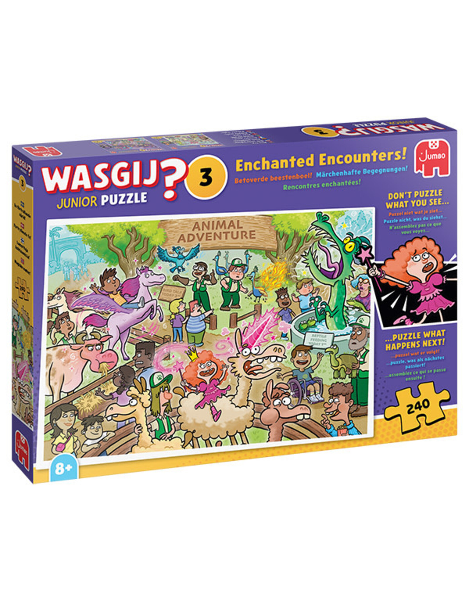 Jumbo Wasgij Junior #3 - Enchanted Encounters! 240pc