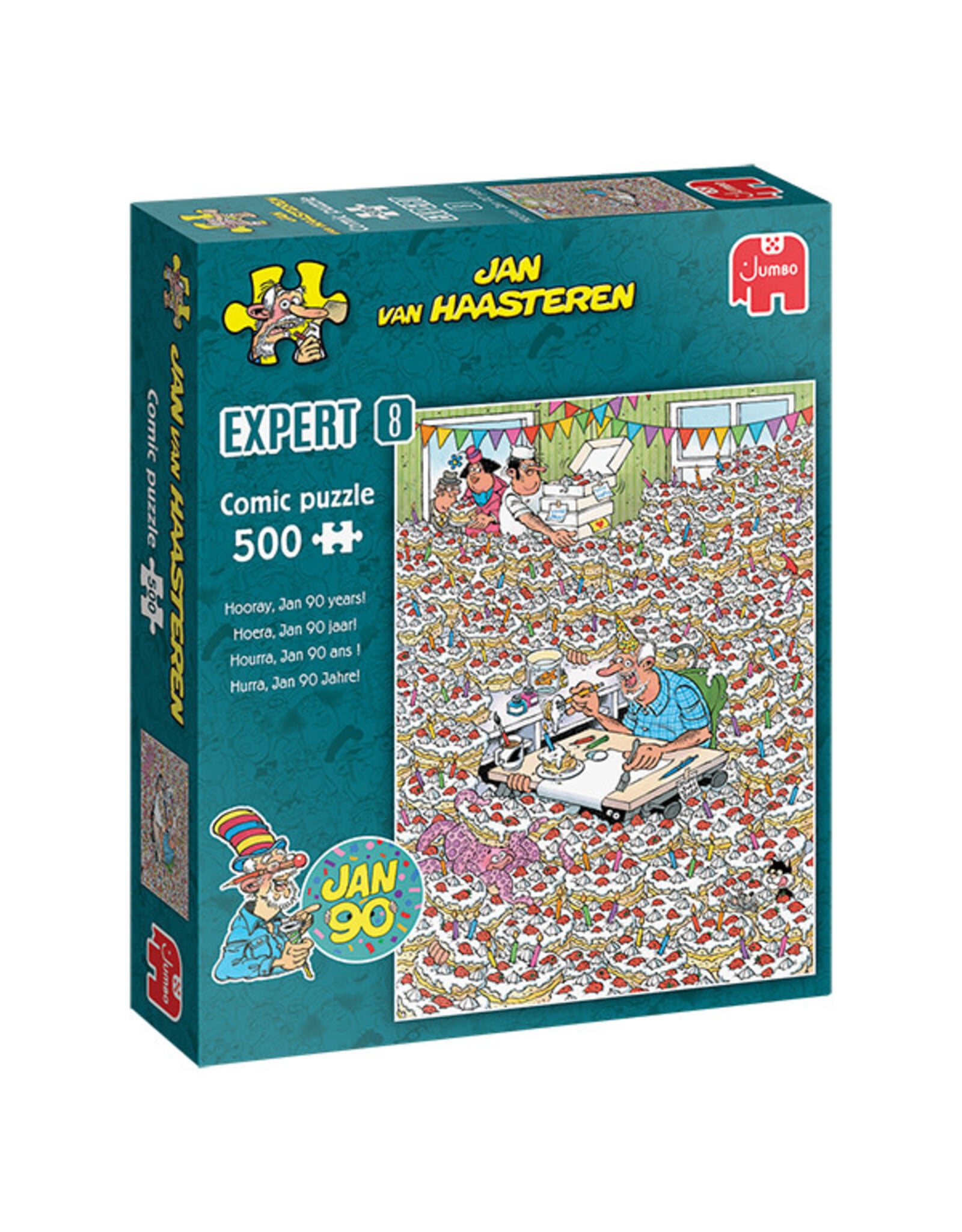 Jumbo JvHs EXPERT #8 - Hooray Jan 90 years! 500pc