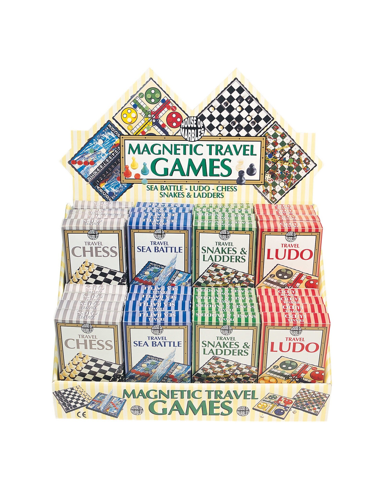 House of Marbles Magnetic Travel Games Assorted