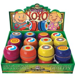House of Marbles Wooden Yo Yo Assorted