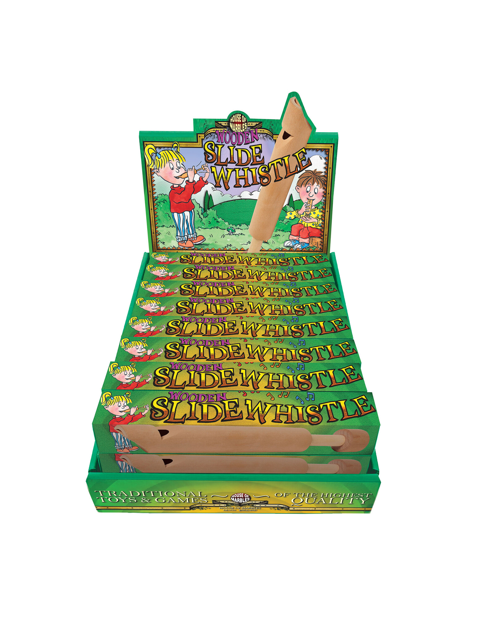 House of Marbles Wooden Slide Whistle