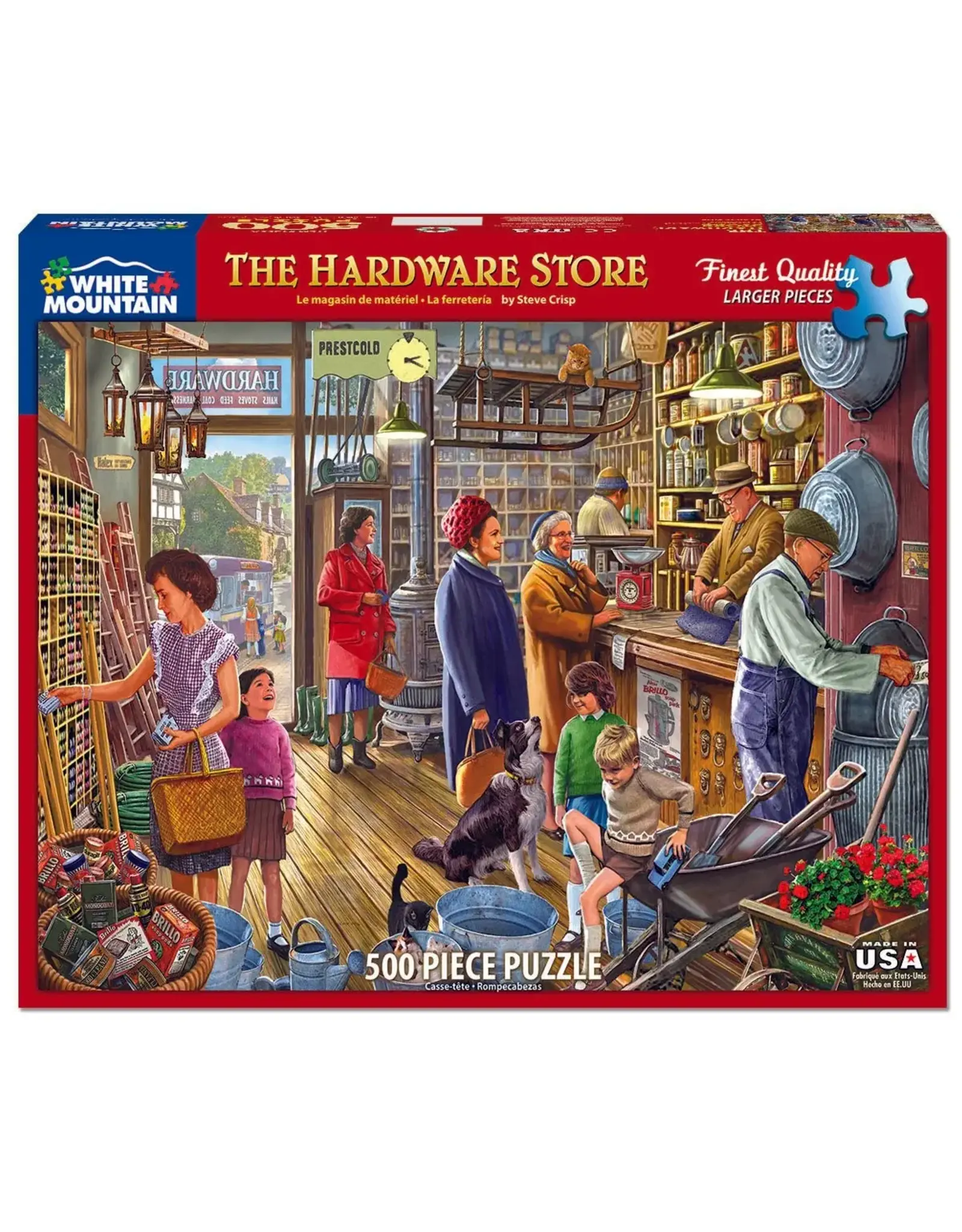 White Mountain Puzzles The Hardware Store 500pc
