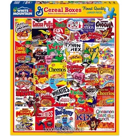 White Mountain Puzzles Cereal Boxes 1000pc