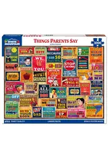 White Mountain Puzzles Things Parents Say 1000pc