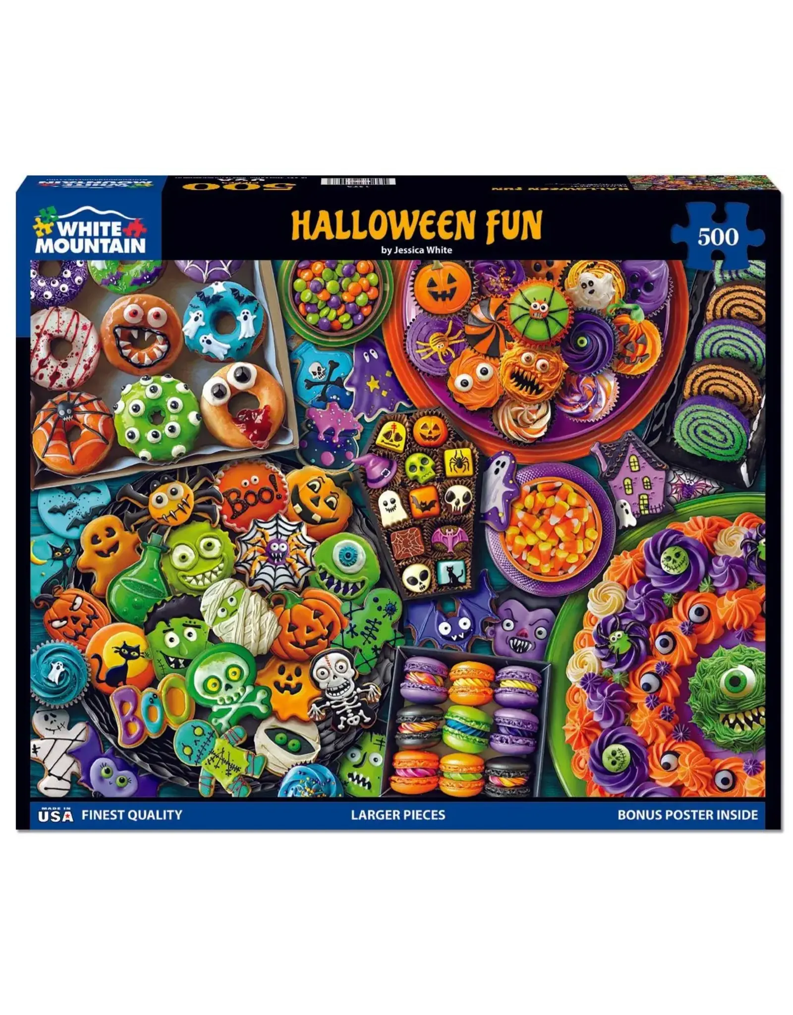 White Mountain Puzzles Halloween Fun 500pc