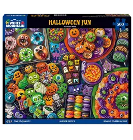 White Mountain Puzzles Halloween Fun 500pc
