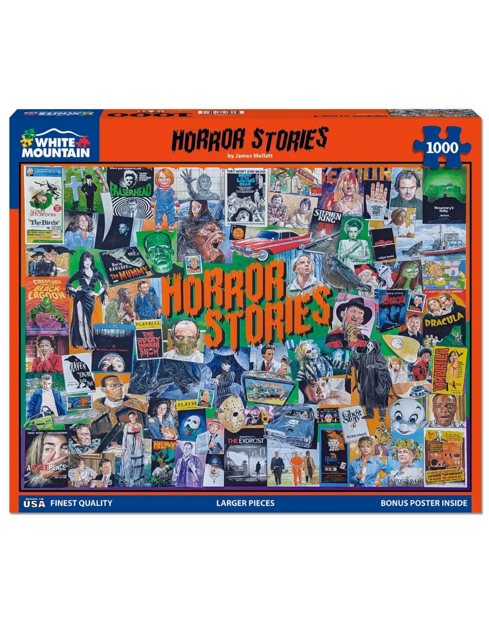 White Mountain Puzzles Horror Stories 1000pc