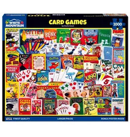 White Mountain Puzzles Card Games 1000pc
