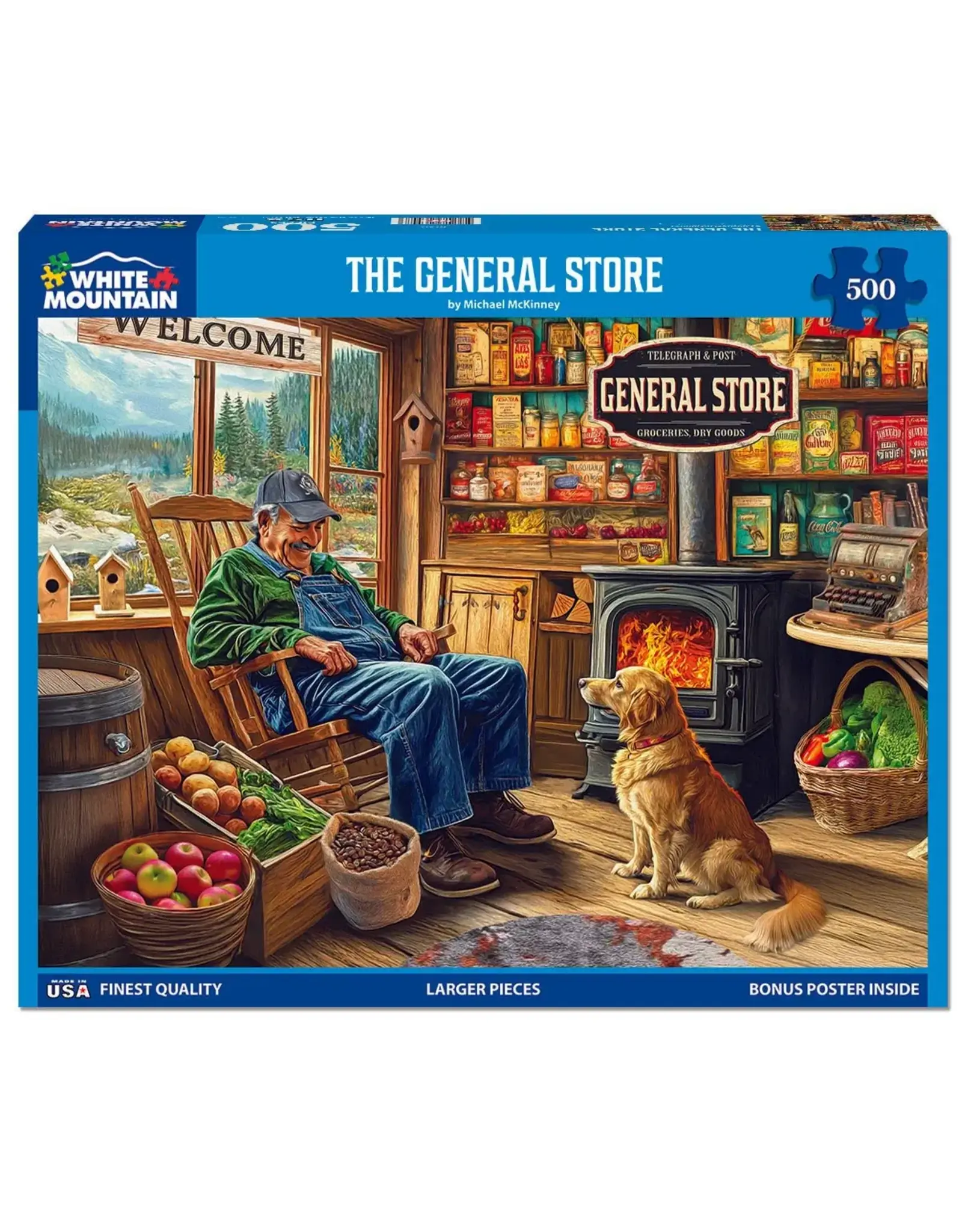 White Mountain Puzzles The General Store 500pc