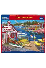 White Mountain Puzzles Lobster Landing 1000pc
