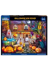 White Mountain Puzzles Halloween Dog House 1000pc