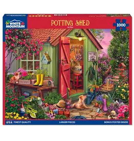 White Mountain Puzzles Potting Shed 1000pc