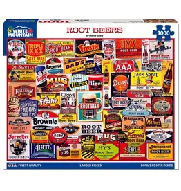 White Mountain Puzzles Root Beers 1000pc