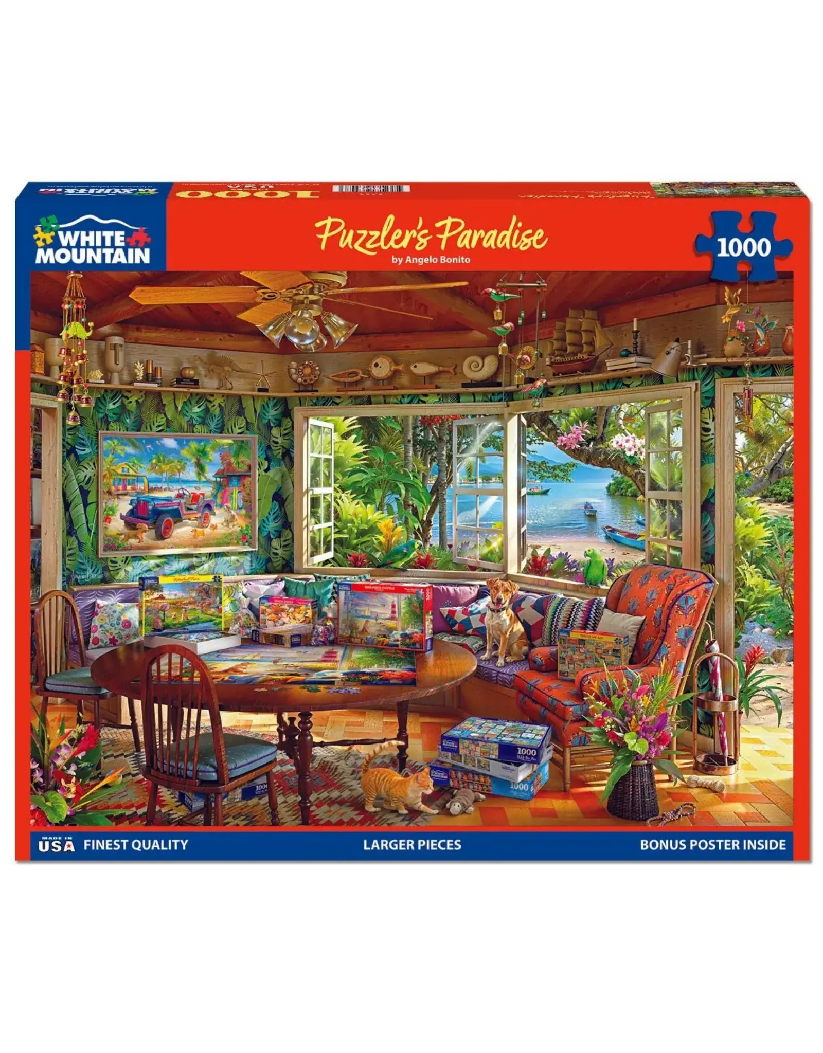 White Mountain Puzzles Puzzler's Paradise 1000pc